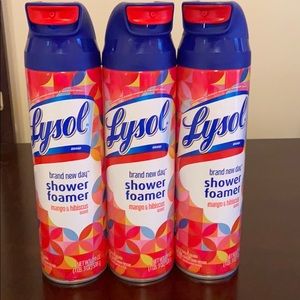 lysol shower foamer for 3